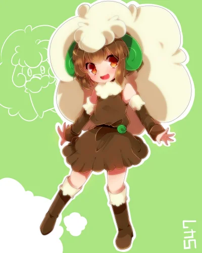 n.....S - #randomanimeshit #pokemon #whimsicott #loli