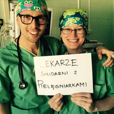 donpokemon - Szpital Bielański z pielęgniarkami.

#polska #sluzbazdrowia #czd