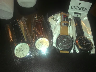 kasztan165 - Mireczki dostałem dzisiaj zegarki od cucola.
Bardzo fajnie się prezentuj...