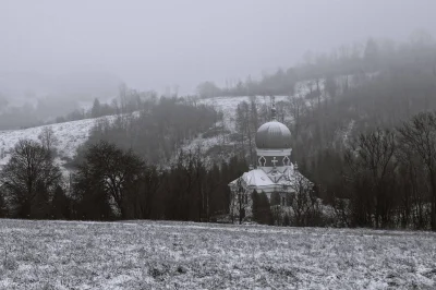 kasskora - @kasskora: cerkiew w Polanach 

#beskidniski #beskidy #zima