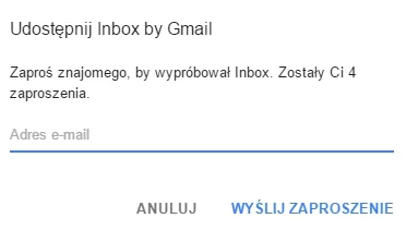 m.....s - Jak ktoś jeszcze nie ma, podzielę się zaproszeniem.



#google #inbox