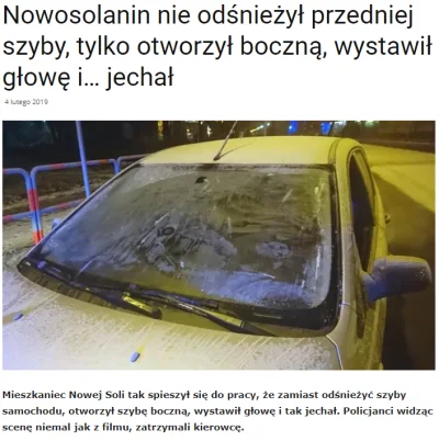 SuperUbezpieczenia_Pl - Pamiętajcie o odpowiednim odśnieżeniu samochodu. W naszych bi...