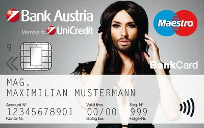 gosvami - Obecnie Conchita Wurst cieszy się kontraktami reklamowymi m.in. Banku Austr...