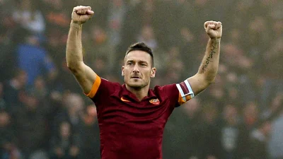 Pustulka - Francesco Totti po 28 latach w AS Romie, 782 występach, 123 asystach i zdo...