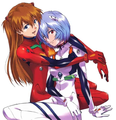 n.....S - #randomanimeshit #evangelion #asukalangleysoryu #reiayanami