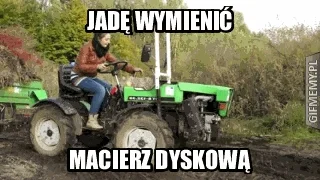 jakrawcz - Ciekawe jak wygląda operacja wymiany dysku :D