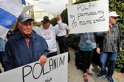 Nheero - Parę dni temu odbyła się demonstracja Żydów przed polską ambasadą w Tel Awiw...