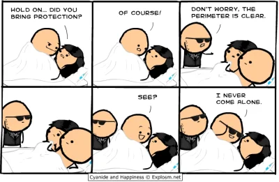 r.....7 - Protection, Protection, Protection!

#cyanideandhappiness #komiks #humorobr...