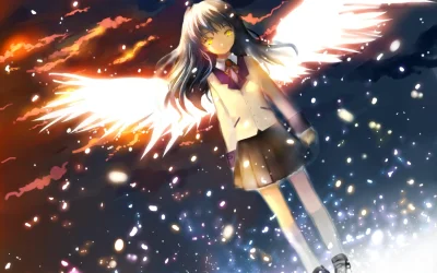 FlaszGordon - #randomanimeshit #animeart [ #angelbeats #kanadetachibana ] #aniol @Mlo...