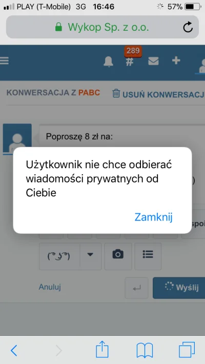 Kostee - @Pabc: 

Odblokuj wiadomości bo nie można wysłać numeru konta :)