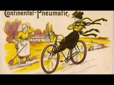 Atticuspl - Atticus prezentuje uroczą pocztówkę reklamową Continental Pneumatic z ok....