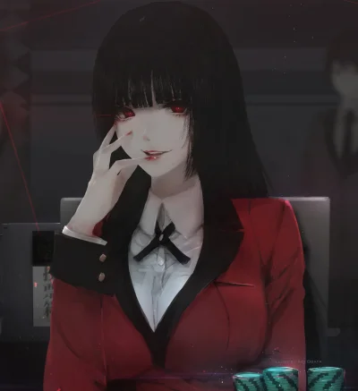 Smuffiasty - #randomanimeshit #yumekojabami #kakegurui Artist: #aoiogata