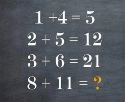 dyniel - #zagadka #matematyka #ciekawostki
Taka zagadka. Można wpisywać wyniki ( ͡° ...