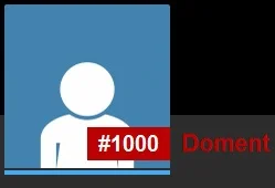 Doment - Równo 1000 miejsce w rankingu, w końcu dzisiaj wypadamy z bordo, wracamy do ...