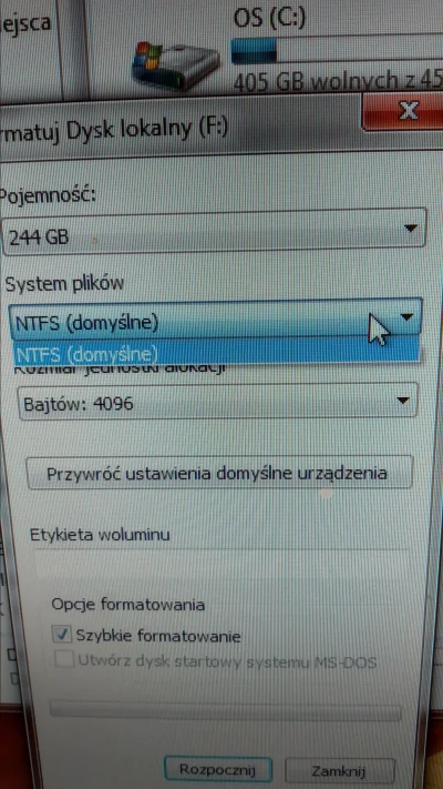 cybulion - @NiebieskaMirabelka: ino mi tu nir pokazuje fat32 ale tobie pokaze. Zaznac...