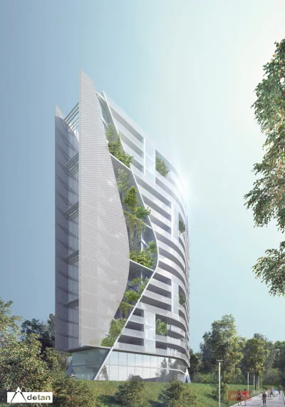 Projekt_Inwestor - Już wiosną 2019 r. rozpocznie się budowa wieżowca mieszkalnego w K...