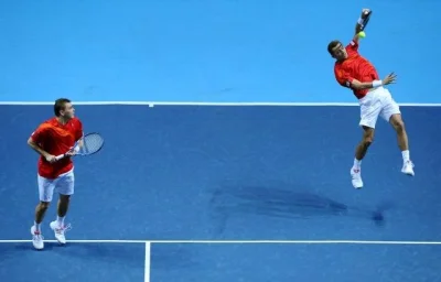 maluminse - #tenis #fyrstenberg i #matkowski wygrali w 1R w Doha z parą #nadal-M.Lope...