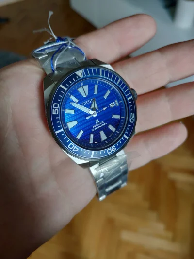 w.....r - Nowy Seiko Samurai Save the ocean "jeszcze folijki ma na sobie" 
( ͡° ͜ʖ ͡...