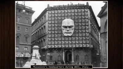 wykops2 - Kwatera główna Mussoliniego 
podczas 2 wojny światowj. 
Klimat jak z jaki...