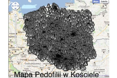 i.....r - Zarzucono prace nad interaktywną Mapą Pedofilii w Kościele z powodu braku c...