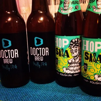 AleBrew - Wreszcie! 800 kilometrowa wycieczka po #piwo udana! #doctorbrew Molly IPA i...