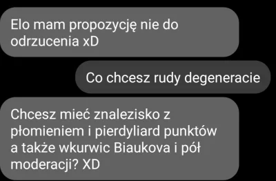 f.....a - Witam, chciałabym uprzejmie donieść, że próbowano mnie zwerbować do jakiejś...