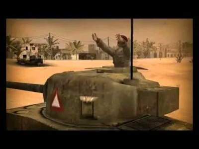 ChochlikLucek - Tu jest fajny kawałek z gierki Codename Panzers Faza 2 z lądowania al...