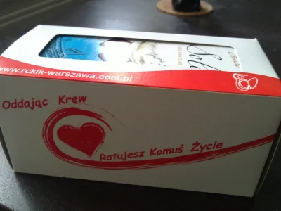 rafalmirkuje - Kto był dzisiaj w RCKiK oddać krew po raz trzeci i dostał takie oto cz...