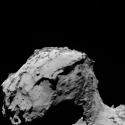 Astronomia24COM - Sonda Rosetta rozbiła się na powierzchni komety 67P/Czuriumow-Giera...