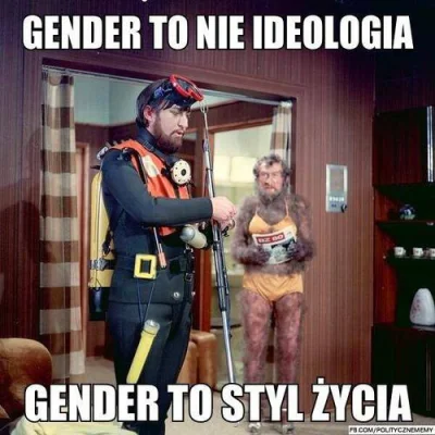 Walenty_Cycuszkiewicz - #gender to styl życia.

#humorobrazkowy #humor #feminizm #heh...