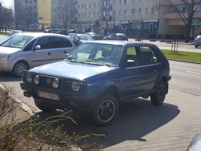 pogop - Rzadki okaz terenowego golfa 4x4

#carspotting #samochody #motoryzacja