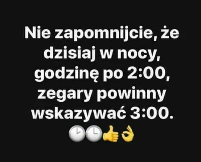 polock - Nie zapomnijcie - to dziś w nocy
#niewiemjaktootagowac 
#ciekawostki