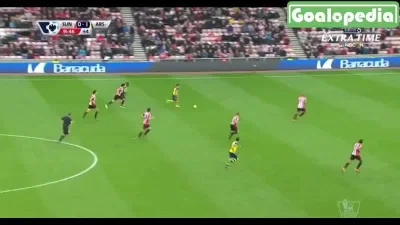 ryzu - Sanchez, Sunderland 0 - 2 Arsenal #mecz #golgif