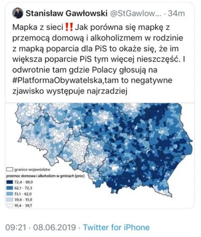 4Temeria - Oryginalny tweet Gawłowskiego: