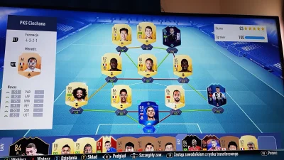 C13CH4N - #fut #fifa19
Czy macie pomysły na ulepszenie składu? Budżet 250k + cena pił...