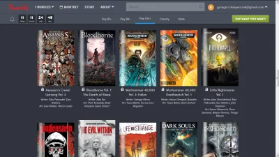 blogger - Na #humblebundle są do kupienia zestawy książek na podstawie gier - szkoda ...