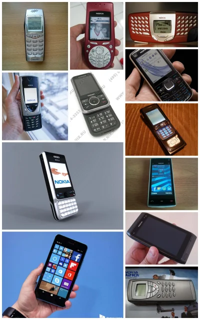 m.....l - Wszystkie #telefony , których używałem dłużej niż miesiąc od 2002r. Najdłuż...