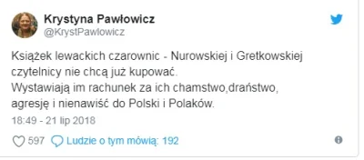 saakaszi - Uwielbiam gdy Pawłowicz, która jak wiadomo jest ucieleśnieniem dobroci, za...