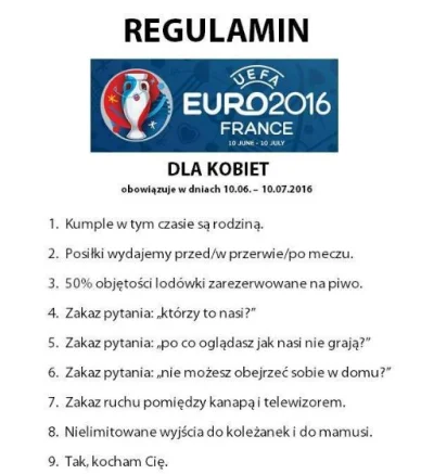 zigiscrew - #euro2016 #pilkanozna #heheszki #rozowepaski

Regulamin Euro do powiesz...