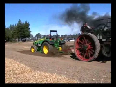 Wicia - to jeszcze jakby kogoś ciekawiło - pojedynek traktorów