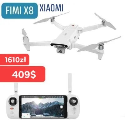 sebekss - Tylko 409$ [1610zł] za drona Xiaomi FIMI X8 SE❗
Kamera 4K, 5km zasięgu i d...