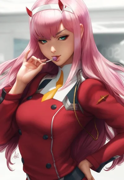 Banri - #randomanimeshit #darlinginthefranxx #zerotwo #Artgerm