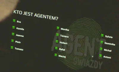 O.....9 - Typujemt xD #agent Na finał zobaczymy kto miał rację.
Ja stawiam na Antoni...