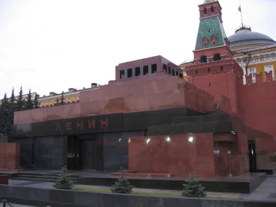 johanlaidoner - Mauzoleum Lenina w Moskwie, gdzie wciąż jest podtrzymywana jego mumia...