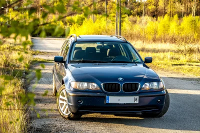 Cinkovsky - Mój Bolid. E46 320d jak dizel 150KM w touringu. Samochód ze mną od 2 mies...