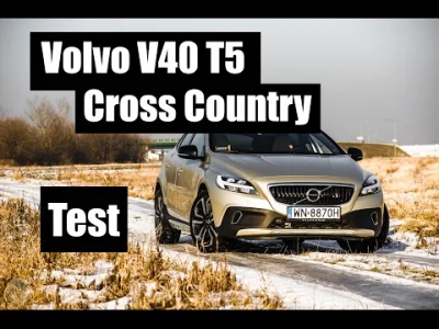 macq2309 - Test Volvo V40 T5 jest już gotowy. Na początek podrzucam format YouTubowy,...