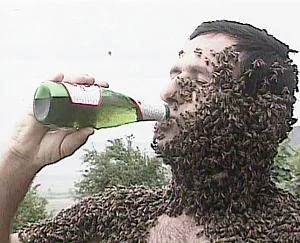 fakir13 - @jamtojest: Ja jak pierwszy raz trzymałem na jednej ramce ~600 pszczół to m...