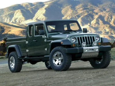 Z.....u - Concept Jeep'a Gladiatora z 2005 prawdopodobnie trafi do seryjnej produkcji...