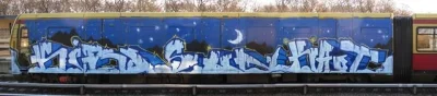 zreflektowany - #graffiti #kolejki