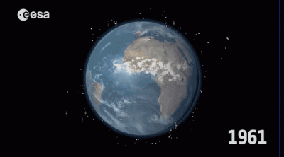 FX_Zus - Wizualizacja przyrostu ilości satelitów na orbicie Ziemi
1961-2013

#kosm...